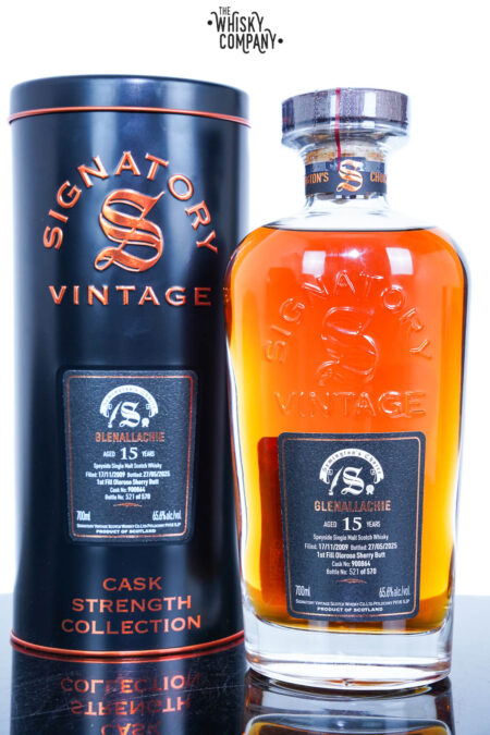 Glenallachie 2009 Aged 15 Years Single Malt Scotch Whisky - Symington's Choice Cask Strength Collection By Signatory Vintage Cask #900863 (700ml)