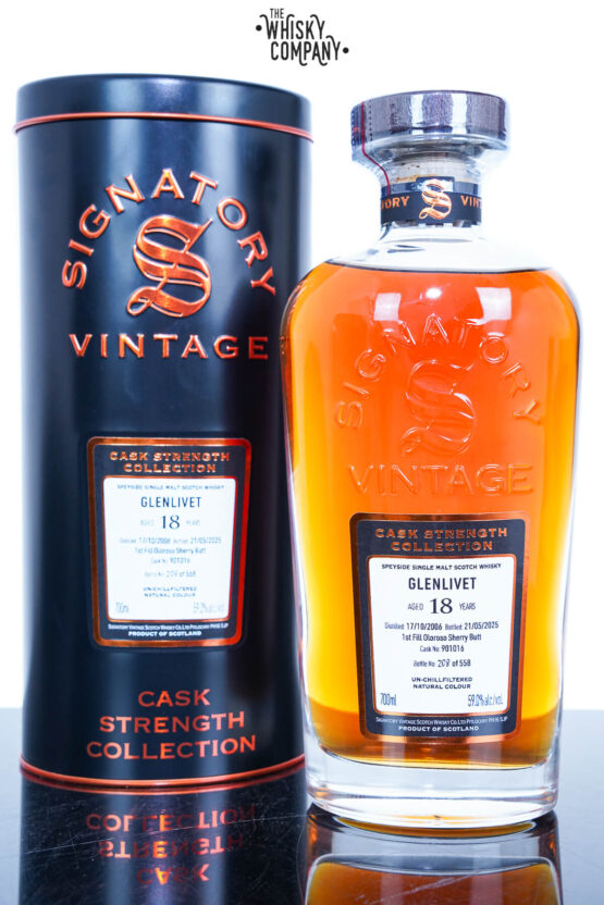 the_whisky_company_glenlivet_2006_aged_18_years_single_malt_scotch_whisky_cask_strength_collection_by_signatory_vintage_cask_#901016_700ml