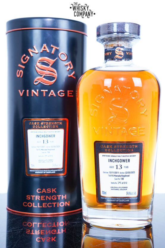 the_whisky_company_inchgower_2011_aged_13_years_single_malt_scotch_whisky_cask_strength_collection_by_signatory_vintage_cask_#108_700ml