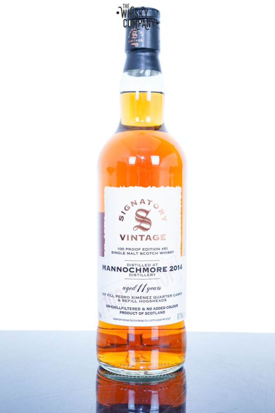 the_whisky_company_mannochmore_2014_aged_11_years_single_malt_scotch_whisky_100_proof_edition_#51_by_signatory_vintage_700ml